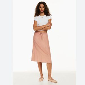 Aritzia Wilfred Free Loire Linen Skirt